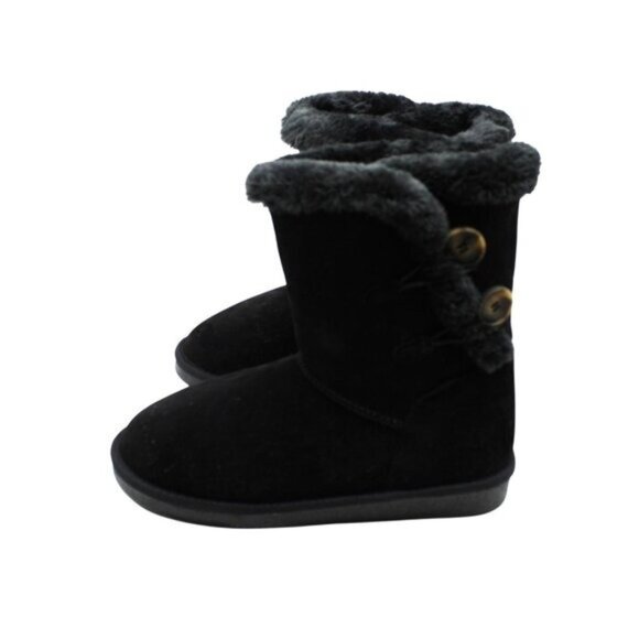 Marty Womens Faux Suede Cold Weather Winter & Snow Boots - Picture 5 of 7